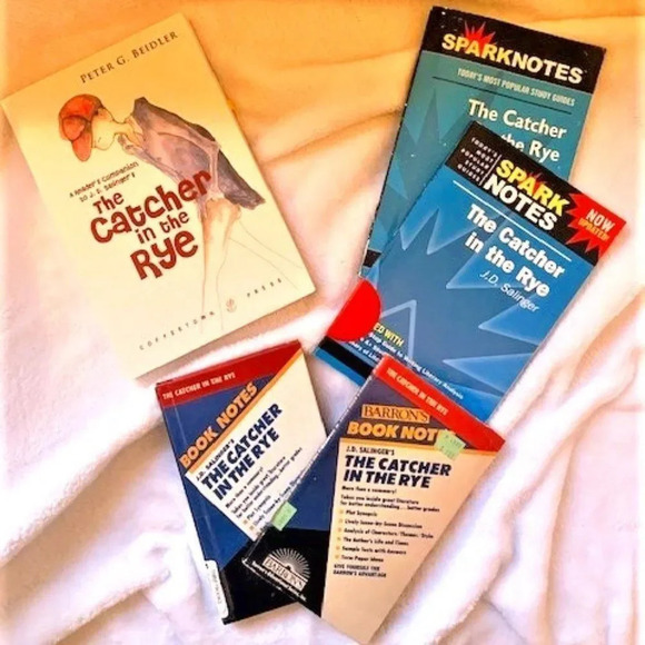 Other - Set 5 Study Guides for The Catcher in the Rye by JD‎ Salinger